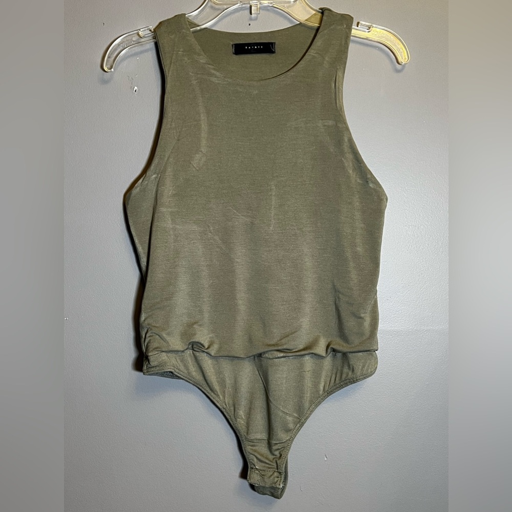 21 SAINTS Sage Green Bodysuit - size Medium